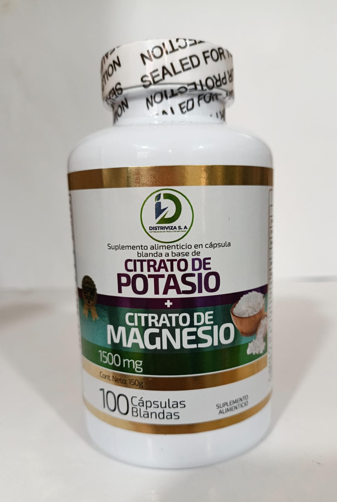 Citrato de Potasio + Magnesio Distriviza